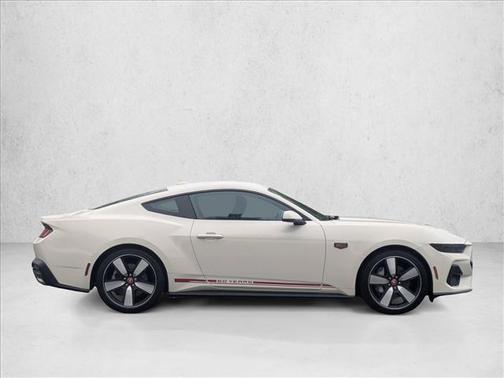 Wimbledon White 2025 Ford Mustang GT Premium