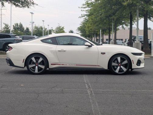 Wimbledon White 2025 Ford Mustang GT Premium