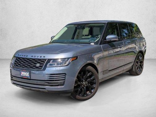 Byron Blue Metallic 2019 Land Rover Range Rover 3.0L V6 Supercharged HSE