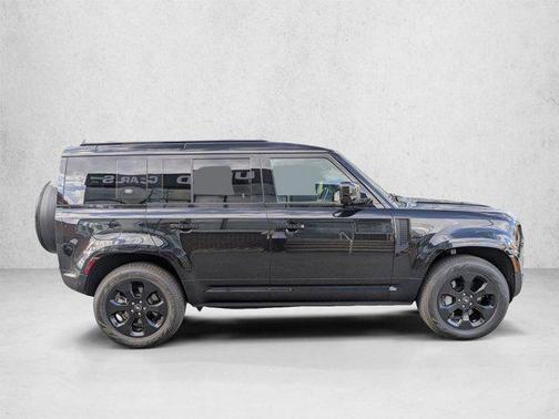 Santorini Black Metallic 2023 Land Rover Defender 110 X-Dynamic SE