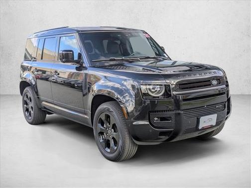 Santorini Black Metallic 2023 Land Rover Defender 110 X-Dynamic SE