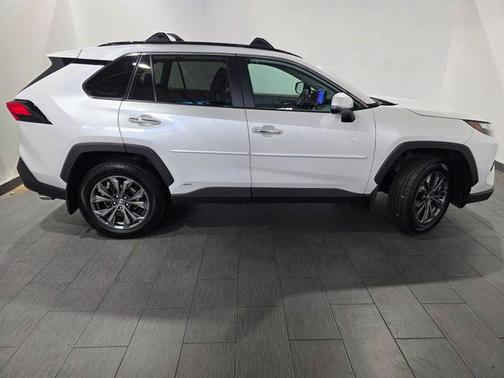 Wind Chill Pearl 2023 Toyota RAV4 Hybrid Limited