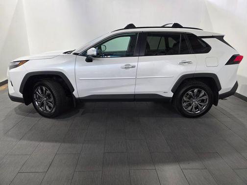 Wind Chill Pearl 2023 Toyota RAV4 Hybrid Limited