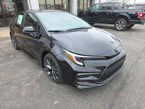 Black 2026 Toyota Corolla XSE