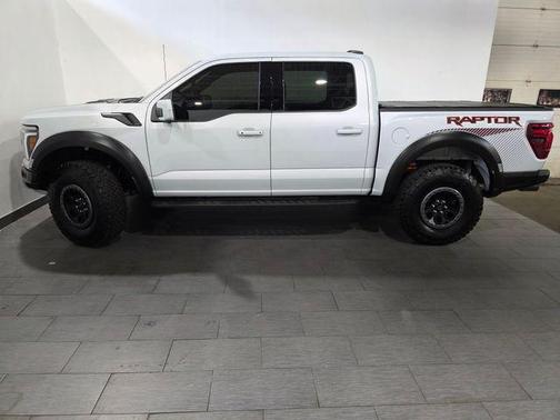 Space White Metallic 2025 Ford F-150 Raptor