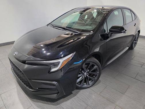 Midnight Black Metallic 2024 Toyota Corolla SE
