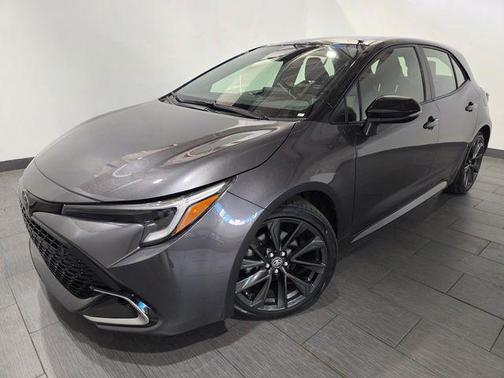 Midnight Black Metallic 2023 Toyota Corolla XSE