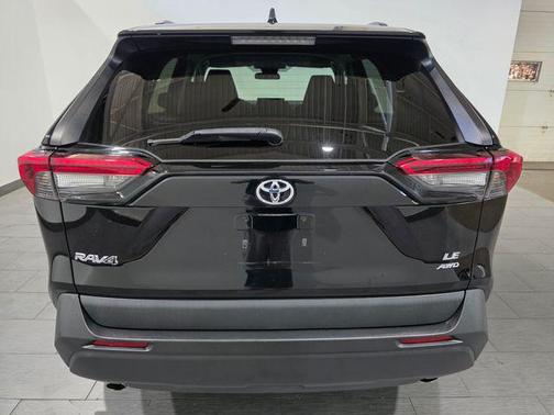 Midnight Black Metallic 2021 Toyota RAV4 LE