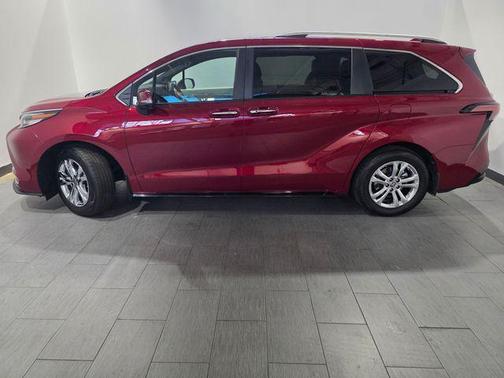 Ruby Flare Pearl 2023 Toyota Sienna Platinum 7 Passenger