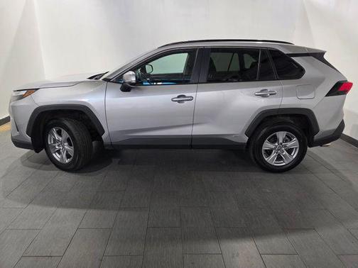 Silver Sky Metallic 2025 Toyota RAV4 Hybrid XLE