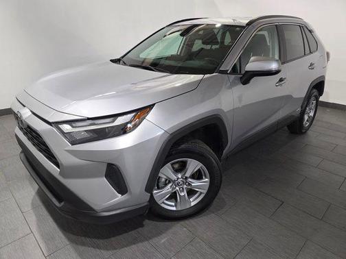 Silver Sky Metallic 2025 Toyota RAV4 Hybrid XLE