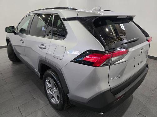 Silver Sky Metallic 2025 Toyota RAV4 Hybrid XLE