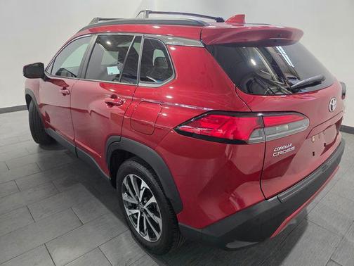 Barcelona Red Metallic 2023 Toyota Corolla Cross XLE