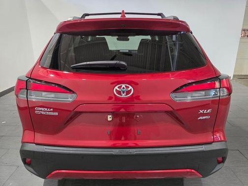 Barcelona Red Metallic 2023 Toyota Corolla Cross XLE