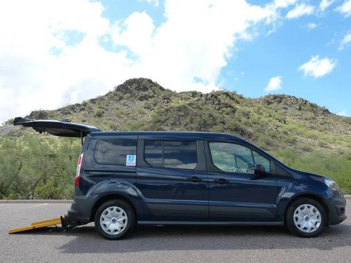 Blue 2018 Ford Transit Connect XL w/Rear Liftgate