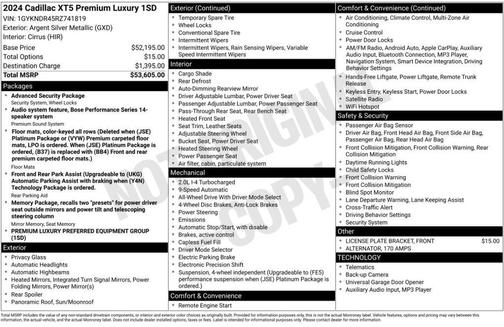 2024 Cadillac XT5 Premium Luxury