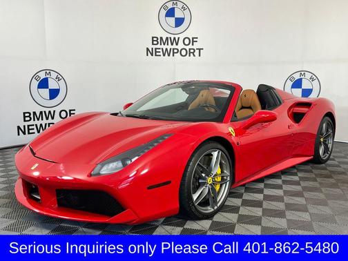 Rosso Corsa 2019 Ferrari 488 Spider Base