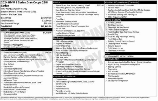 2024 BMW 228 Gran Coupe 228i