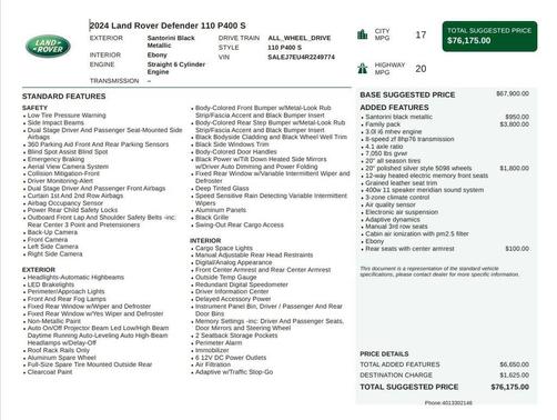 2024 Land Rover Defender S