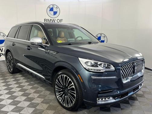 FLIGHT BLUE 2021 Lincoln Aviator Black Label AWD