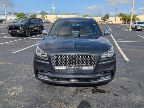 FLIGHT BLUE 2021 Lincoln Aviator Black Label AWD