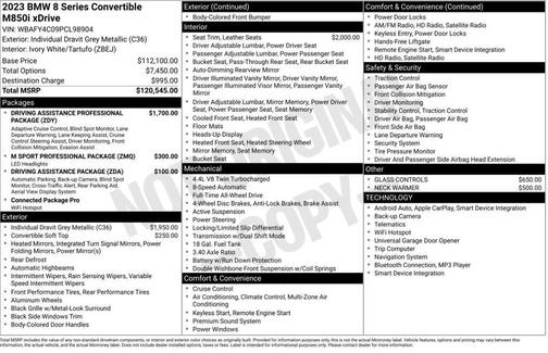 2023 BMW M850 M850i xDrive