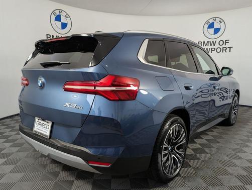 Arctic Race Blue Metallic 2026 BMW X3 30 xDrive