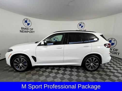 Alpine White 2025 BMW X5 xDrive40i
