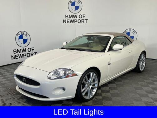 White 2008 Jaguar XK Base