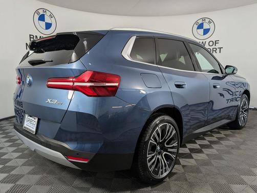 Arctic Race Blue Metallic 2026 BMW X3 30 xDrive