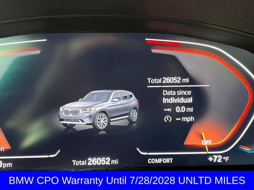Dark Graphite Metallic 2023 BMW X3 xDrive30i