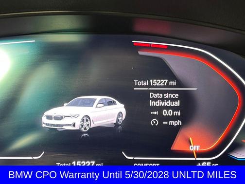 Mineral White Metallic 2023 BMW 530 530i xDrive