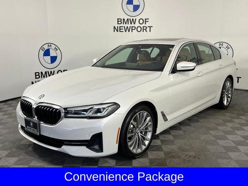 Mineral White Metallic 2023 BMW 530 530i xDrive