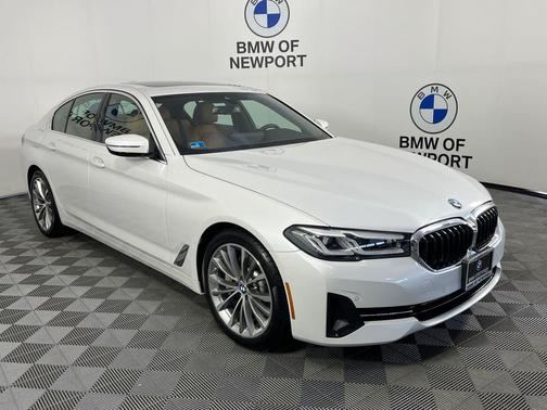 Mineral White Metallic 2023 BMW 530 530i xDrive