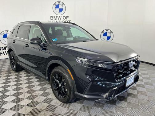 Crystal Black Pearl 2024 Honda CR-V Hybrid Sport AWD