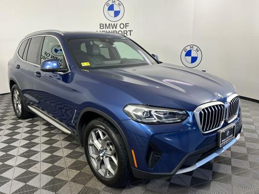 Phytonic Blue Metallic 2024 BMW X3 xDrive30i