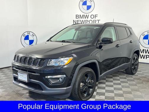 Diamond Black Crystal Pearlcoat 2019 Jeep Compass Latitude