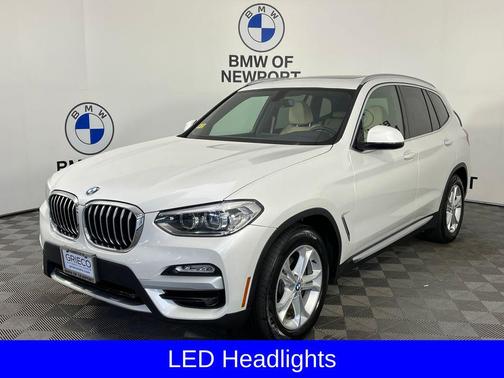 Mineral White Metallic 2018 BMW X3 xDrive30i