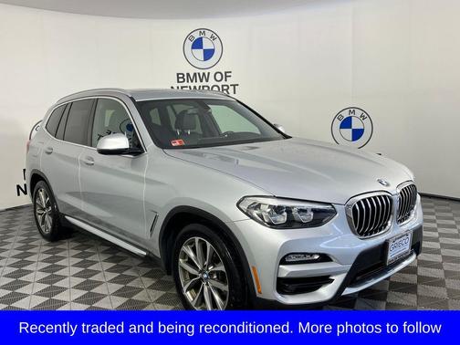 Glacier Silver Metallic 2018 BMW X3 xDrive30i