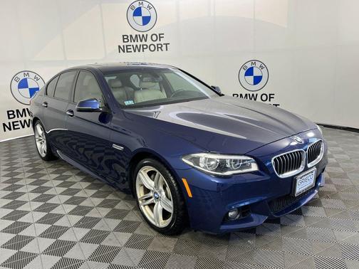 Mediterranean Blue Metallic 2016 BMW 535 535i xDrive