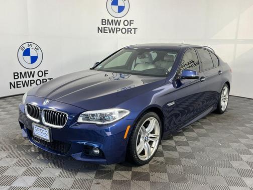 Mediterranean Blue Metallic 2016 BMW 535 535i xDrive