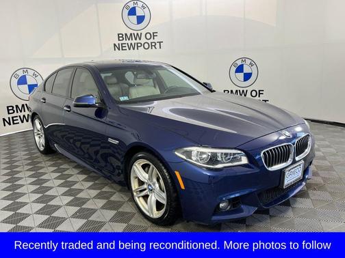 Mediterranean Blue Metallic 2016 BMW 535 535i xDrive