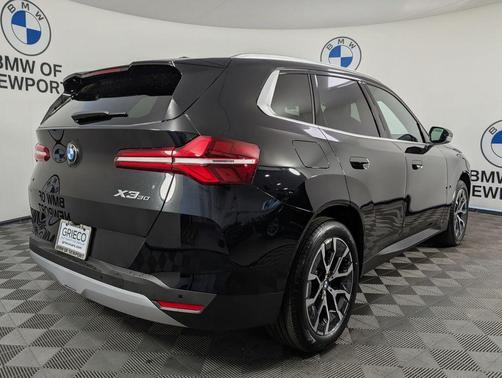 Black Sapphire Metallic 2026 BMW X3 30 xDrive