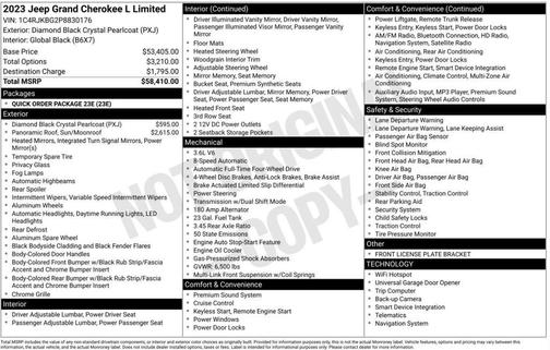 2023 Jeep Grand Cherokee L Limited