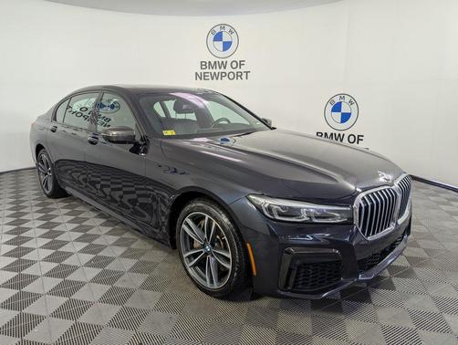 Carbon Black Metallic 2020 BMW 750 i xDrive