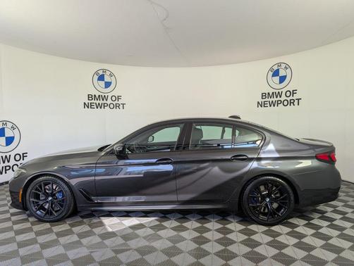 Dark Graphite Metallic 2021 BMW M550 i Xdrive