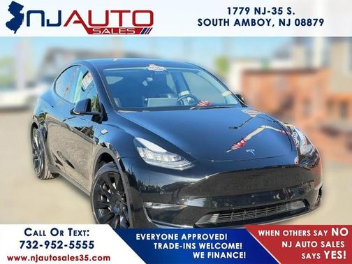 Solid Black 2021 Tesla Model Y Long Range AWD