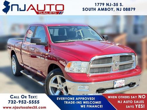 Deep Cherry Red Crystal Pearl 2011 Dodge Ram 1500 4WD Quad Cab 140.5'' Big Horn