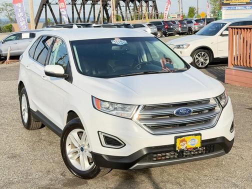 Oxford White 2016 Ford Edge SEL