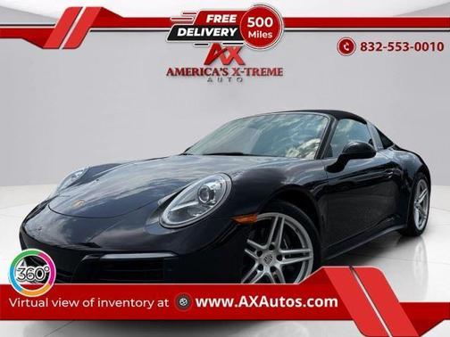 Black 2019 Porsche 911 Targa 4